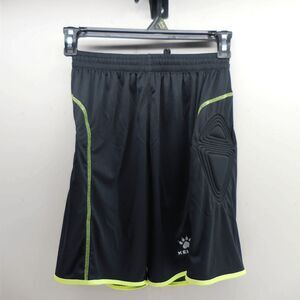 KELME Padded Goalkeeper Shorts Soccer Goalie Short with Pads for Men & Women XS